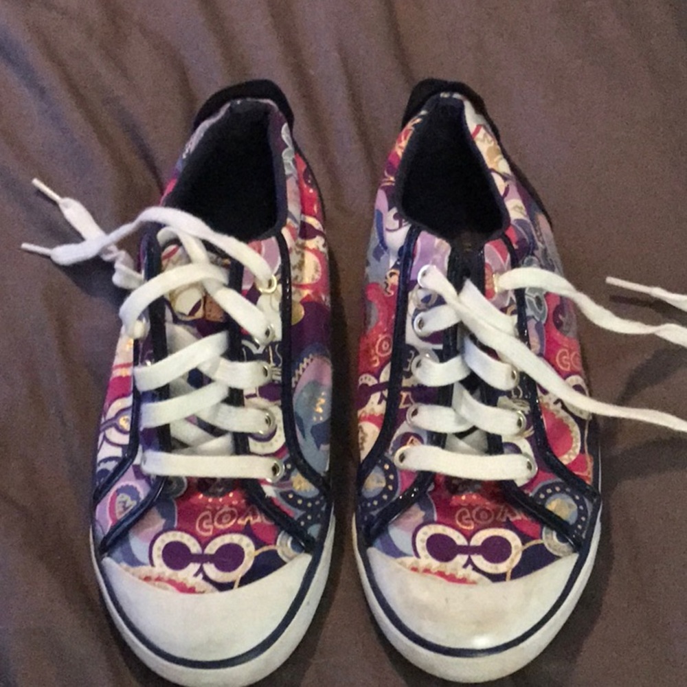 Coach poppy sneakers